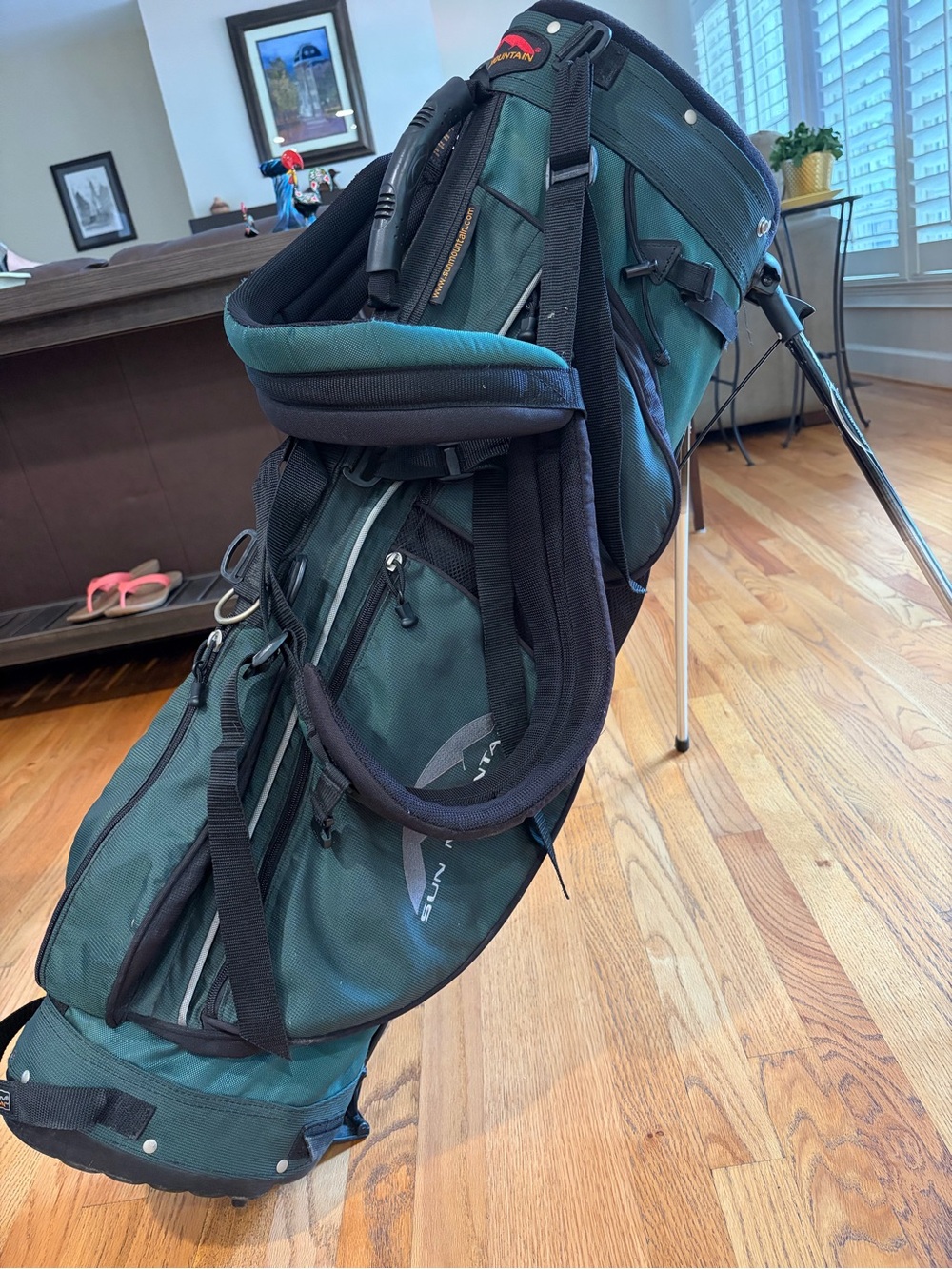 Sun Mountain Green Golf Stand Bag - Comfortable Carry, Multiple Pockets